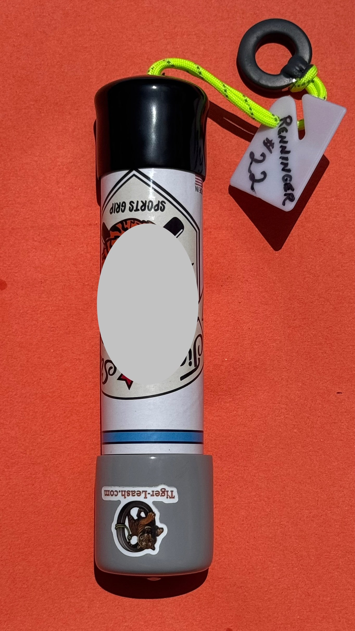 Tiger-Leash in use on fence